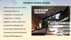  CERTIFICATE IN INTERIOR & EXTERIOR DESIGNING